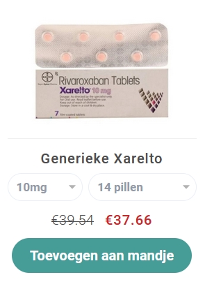 Xarelto 10 mg: Behandeling van Bloedstolling Xarelto 10 mg: Behandeling van Bloedstolling